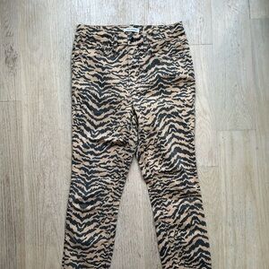 🐯Good American Good Waist Crop Tiger Jeans